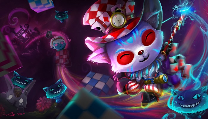 Teemo from League of Legends in Wonderland