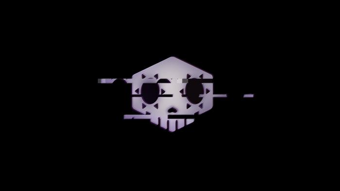 Sombra from Overwatch Glitch Skull