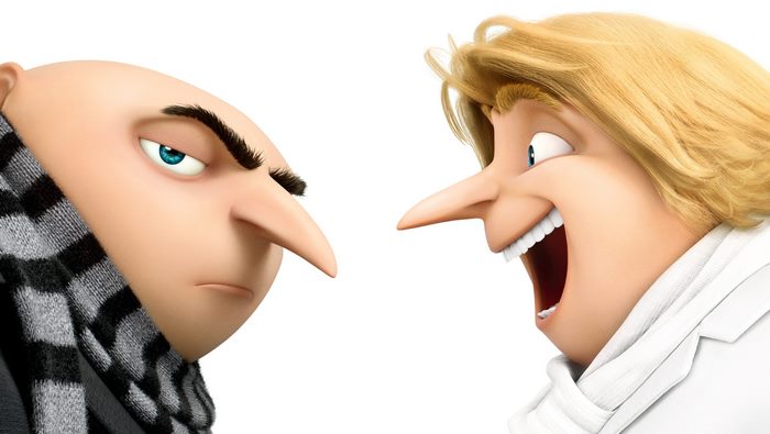Gru and Balthazar Bratt from Despicable Me