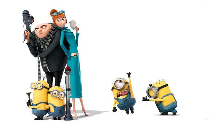 Gru and Minions from Despicable Me