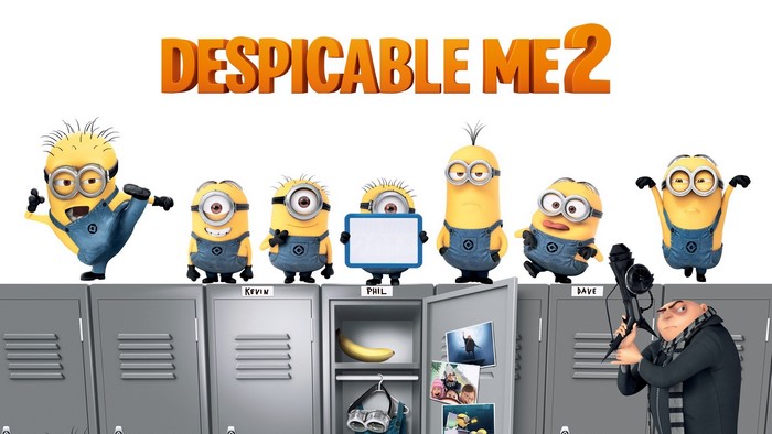 Despicable Me 2 Minions and Gru
