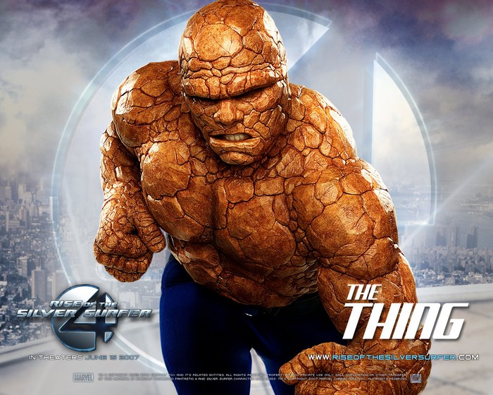 The Thing from Fantastic Four: Rise of the Silver Surfer