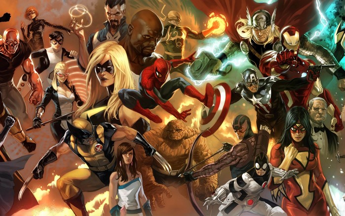 Marvel Comics Superheroes Assemble