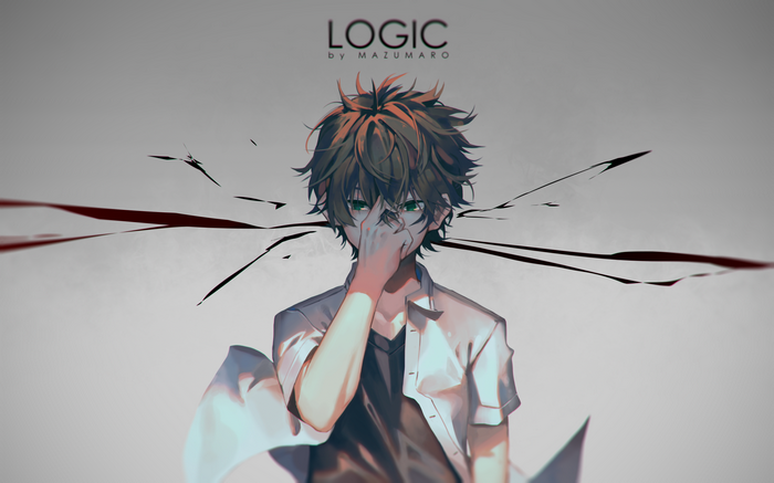 Hōtarō Oreki from Logic by Mazumaro