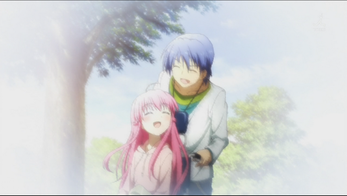 Yui and Otonashi from Angel Beats!