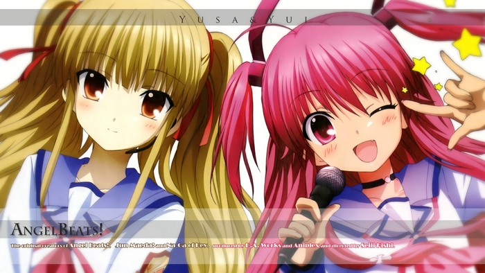 Yusa and Yui from Angel Beats!