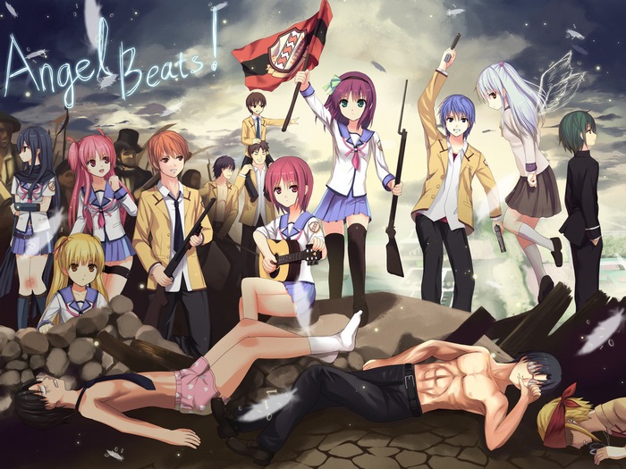 Angel Beats! characters with Yui