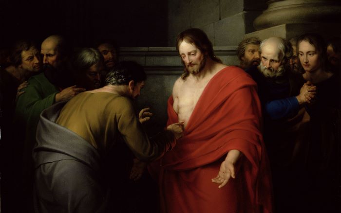 Jesus Showing His Wounds to Disciples