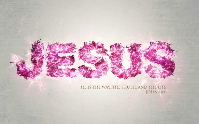 Jesus Christ with Bible Verse John 14:6