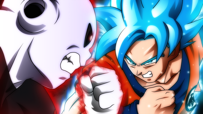 Goku vs Jiren from Dragon Ball