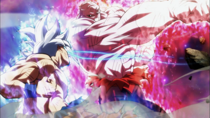 Goku vs Jiren from Dragon Ball Super