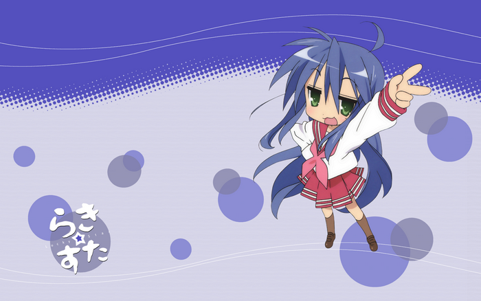 Konata Izumi from Lucky Star