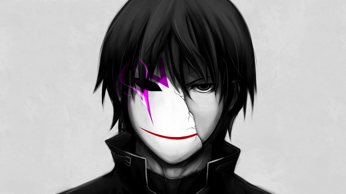 Hei from Darker Than Black wearing a mask