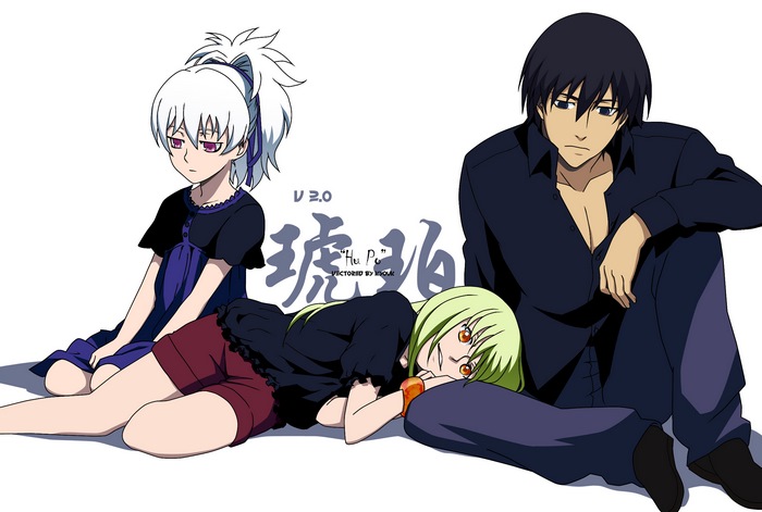 Hei, Suou Pavlichenko, and Yin from Darker Than Black