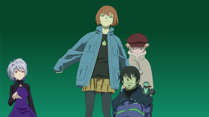 Hei and friends from Darker Than Black