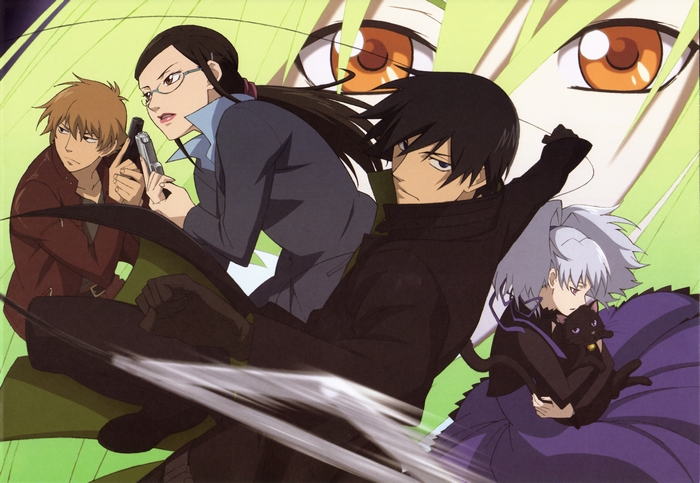 Hei and others from Darker Than Black