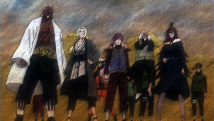 Group of Shinobi from Naruto