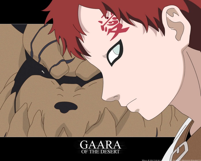 Gaara of the Desert from Naruto