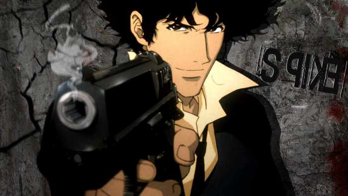 Spike Spiegel from Cowboy Bebop with Gun