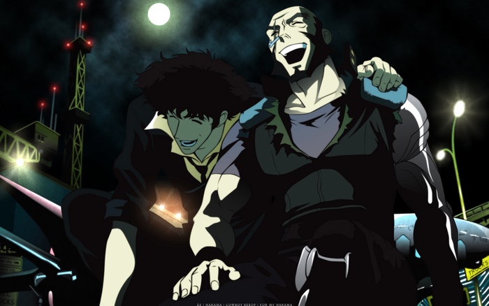 Spike Spiegel and Jet Black from Cowboy Bebop