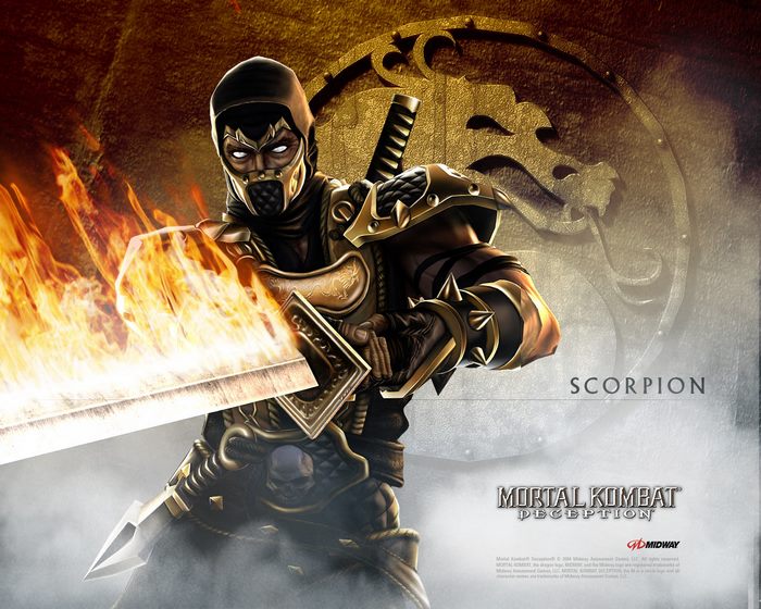 Scorpion from Mortal Kombat Deception
