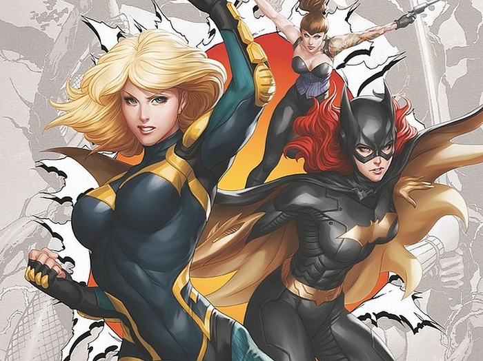 Black Canary and Batgirl from DC Comics