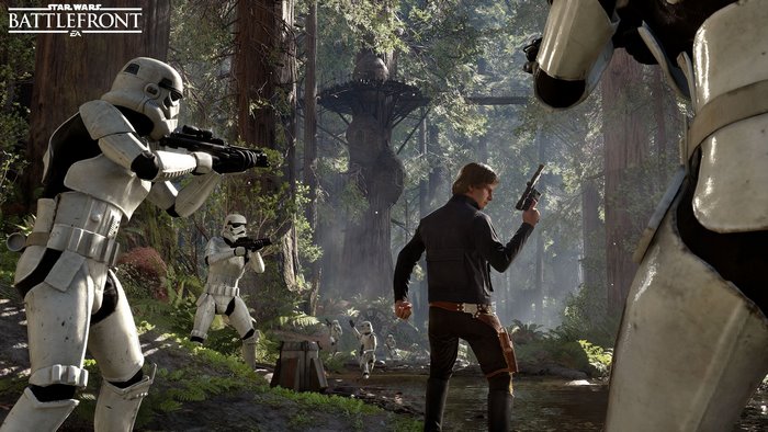 Han Solo from Star Wars Battlefront