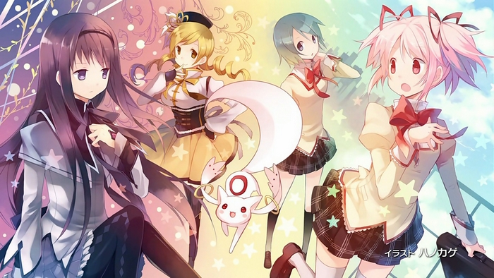 Puella Magi Madoka Magica characters and Kyubey