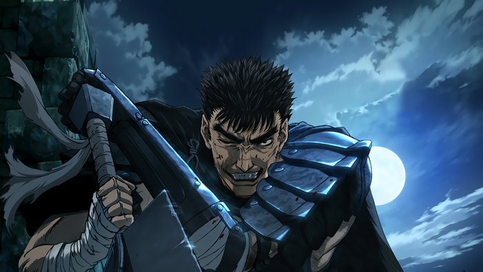 Guts from Berserk with Dragonslayer sword