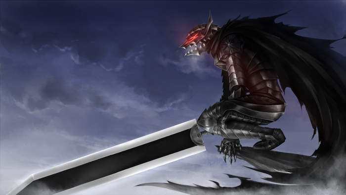 Guts from Berserk with Dragonslayer sword