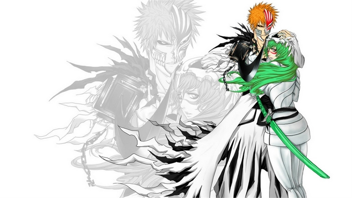 Ichigo and Neliel from Bleach