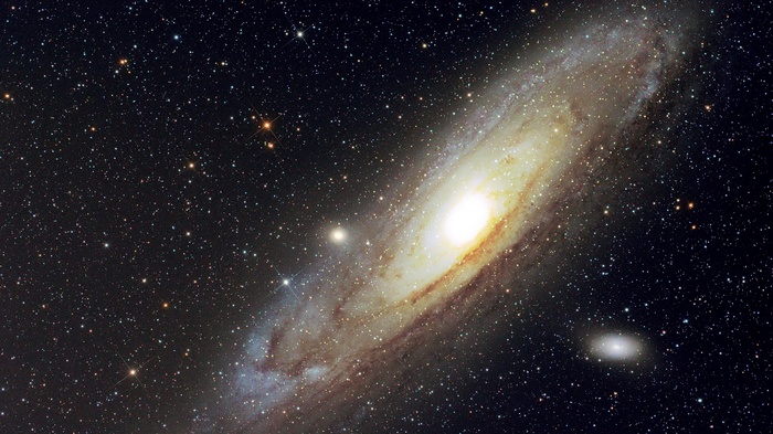 Andromeda Galaxy and companion galaxies