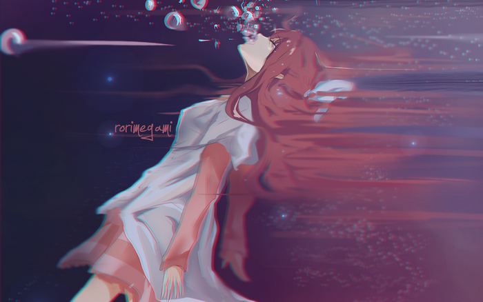 Rin from Shelter underwater