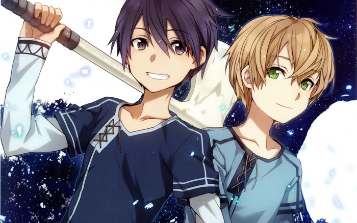 Eugeo and Kirito from Sword Art Online