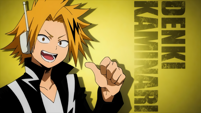 Energetic Denki Kaminari with Lightning Theme