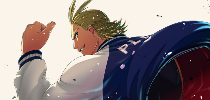 Toshinori Yagi from My Hero Academia
