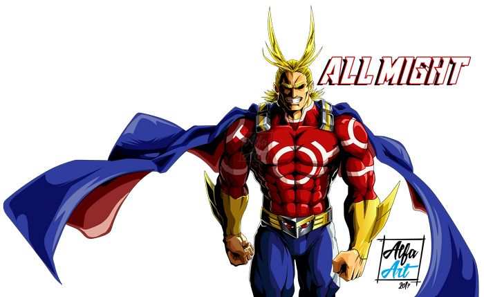 All Might from My Hero Academia