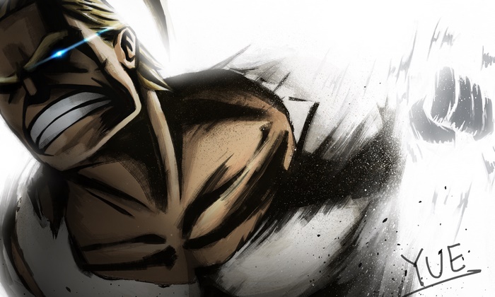 Toshinori Yagi from My Hero Academia