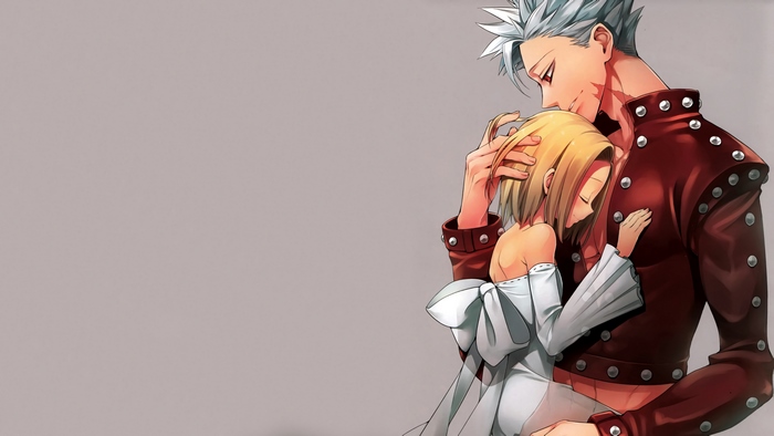 Ban and Elaine from The Seven Deadly Sins