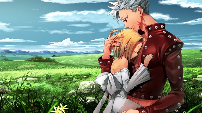 Ban from The Seven Deadly Sins embracing Elaine