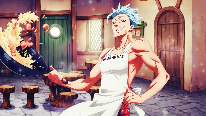 Ban from The Seven Deadly Sins cooking