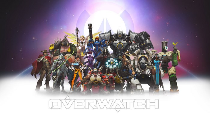 Overwatch characters group shot