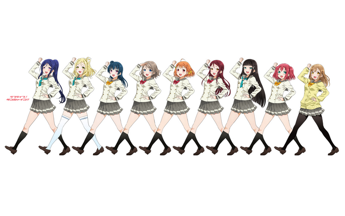 Aqours from Love Live! Sunshine!!