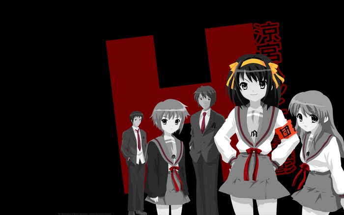 The Melancholy of Haruhi Suzumiya characters