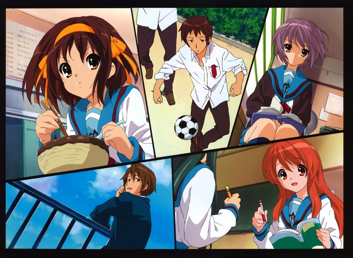 The Melancholy of Haruhi Suzumiya characters