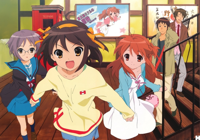 The Melancholy of Haruhi Suzumiya characters