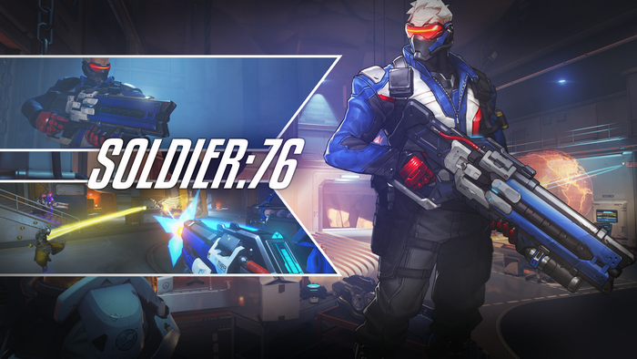 Soldier: 76 from Overwatch