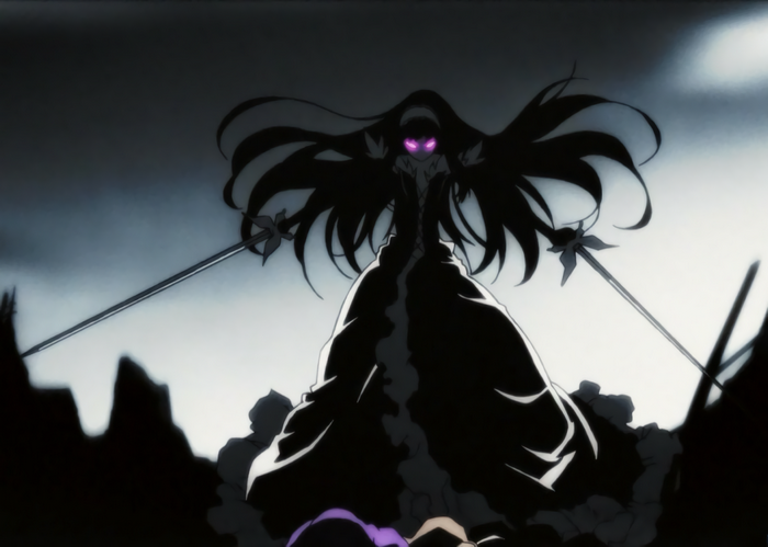 Kuroyukihime from Accel World with swords