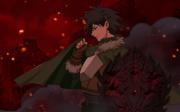 Naofumi Iwatani from The Rising of the Shield Hero