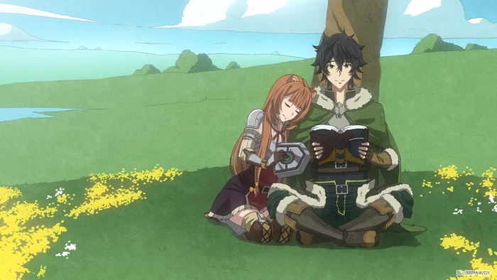 Raphtalia and Naofumi Iwatani from The Rising of the Shield Hero